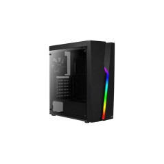 AeroCool PGS V Series Bolt Tower Case ATX - Sleek Black Design, No Power Supply Included, High Performance & Style!